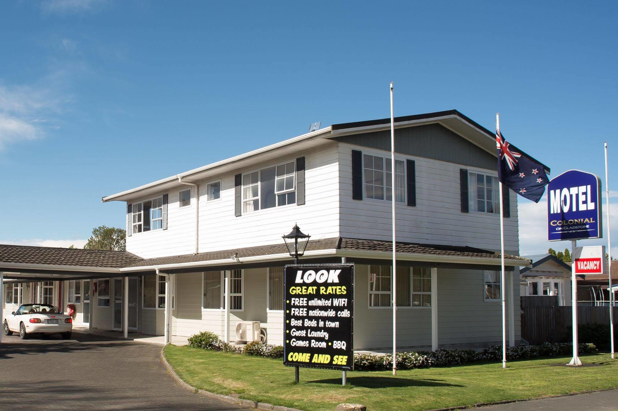 Colonial On Gladstone Motel Gisborne Exterior photo